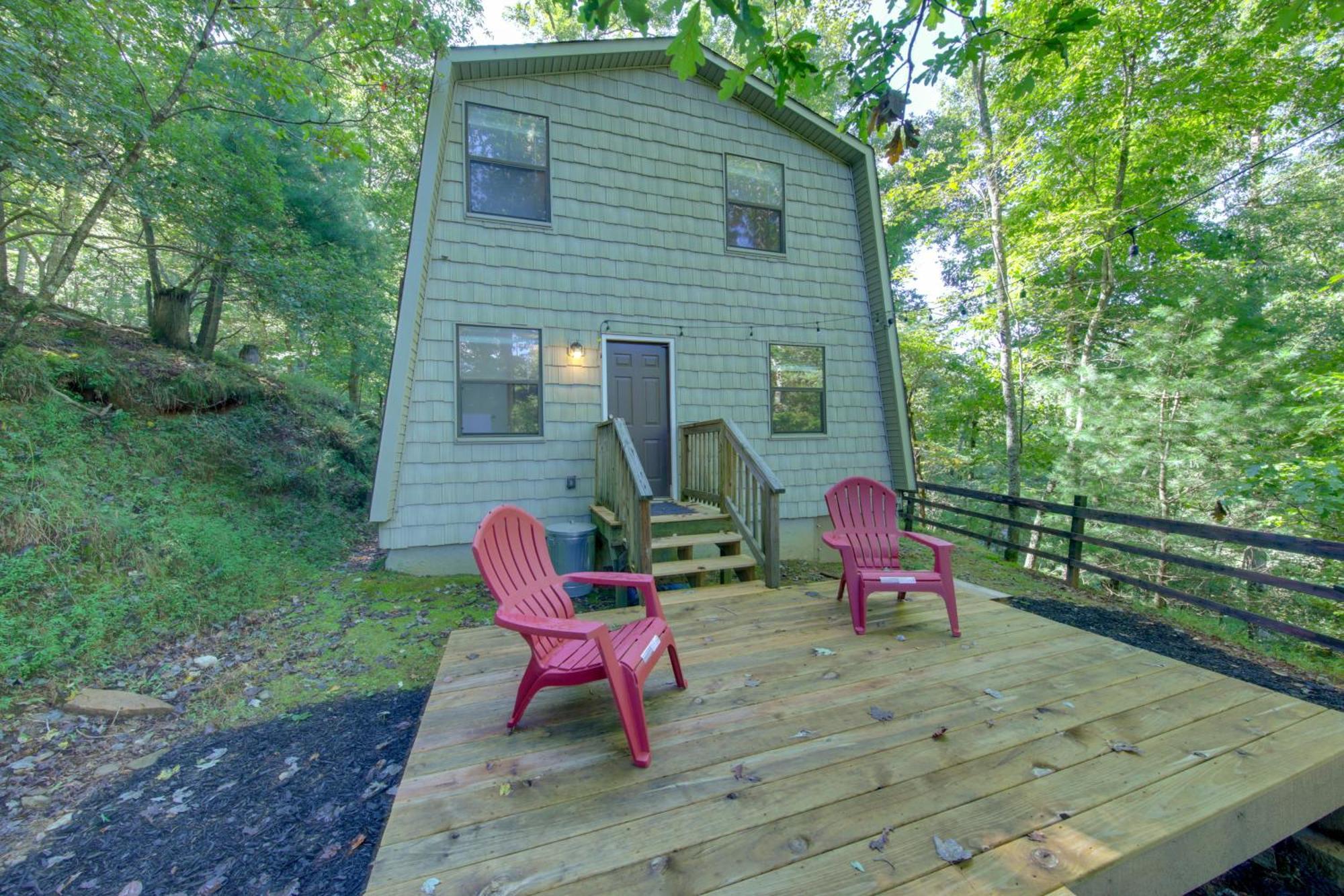 Pet-Friendly Ellijay Cabin In The Woods On 1 Acre! Villa Eksteriør bilde